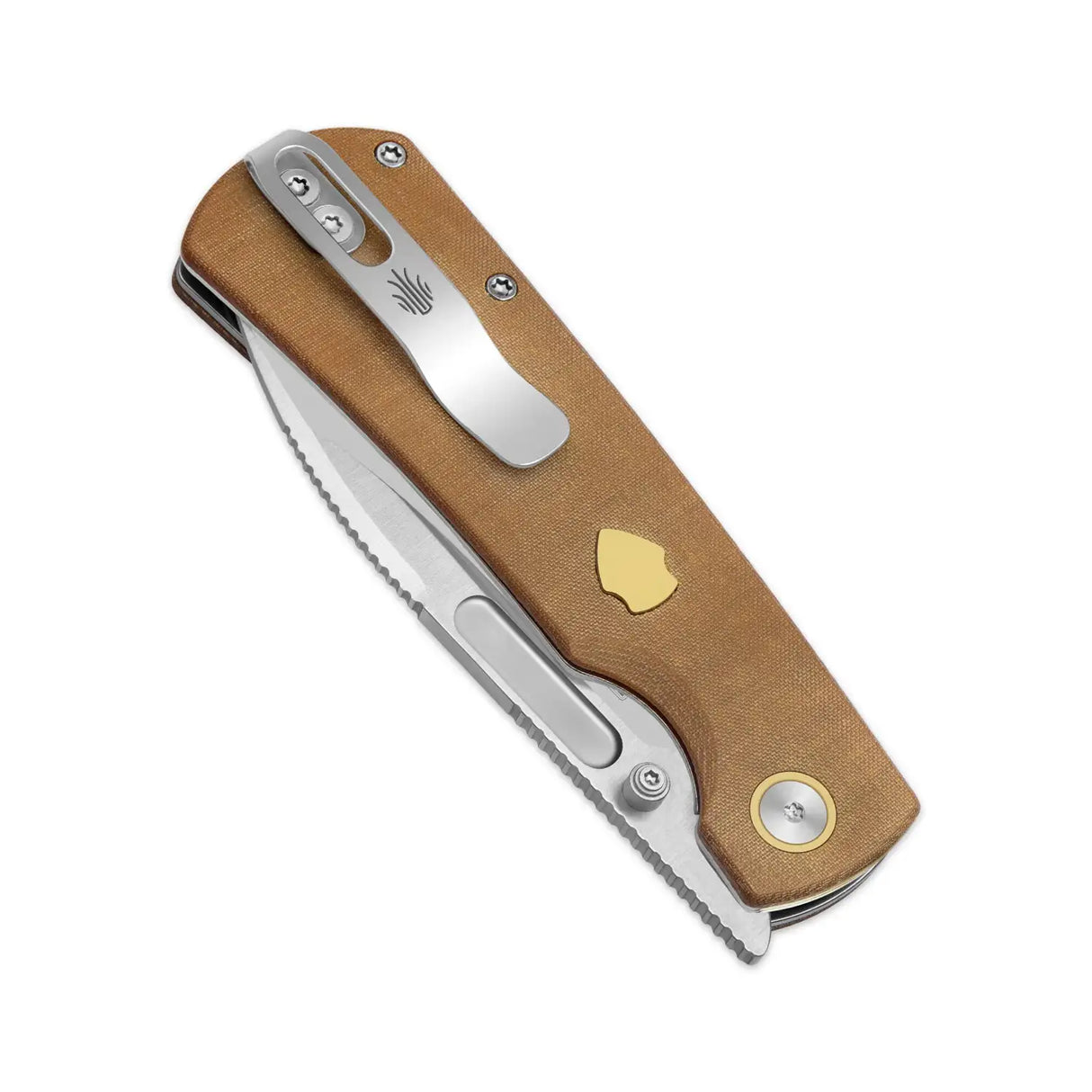 Retro | Micarta + Brass