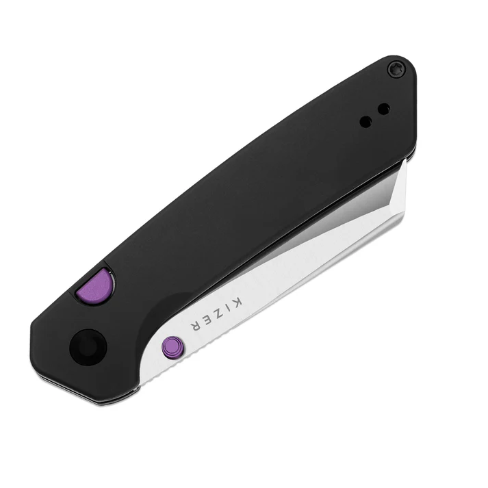 Madrac | Black Aluminium + Satin S45VN