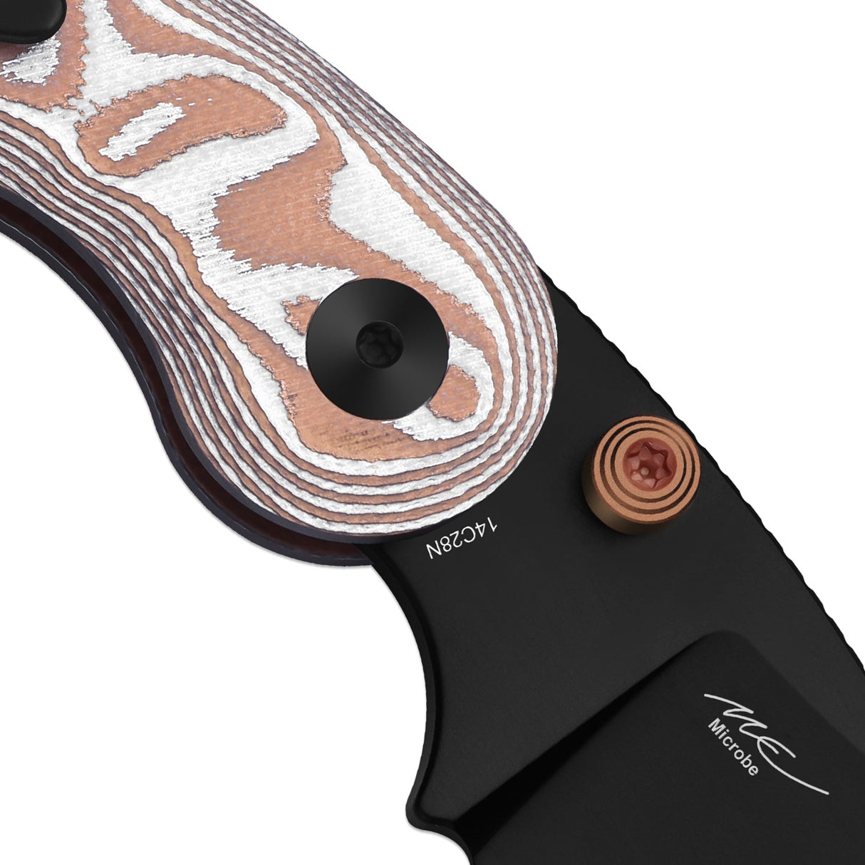 Microbe | Copper Foil G10 + Black PVD 14C28N