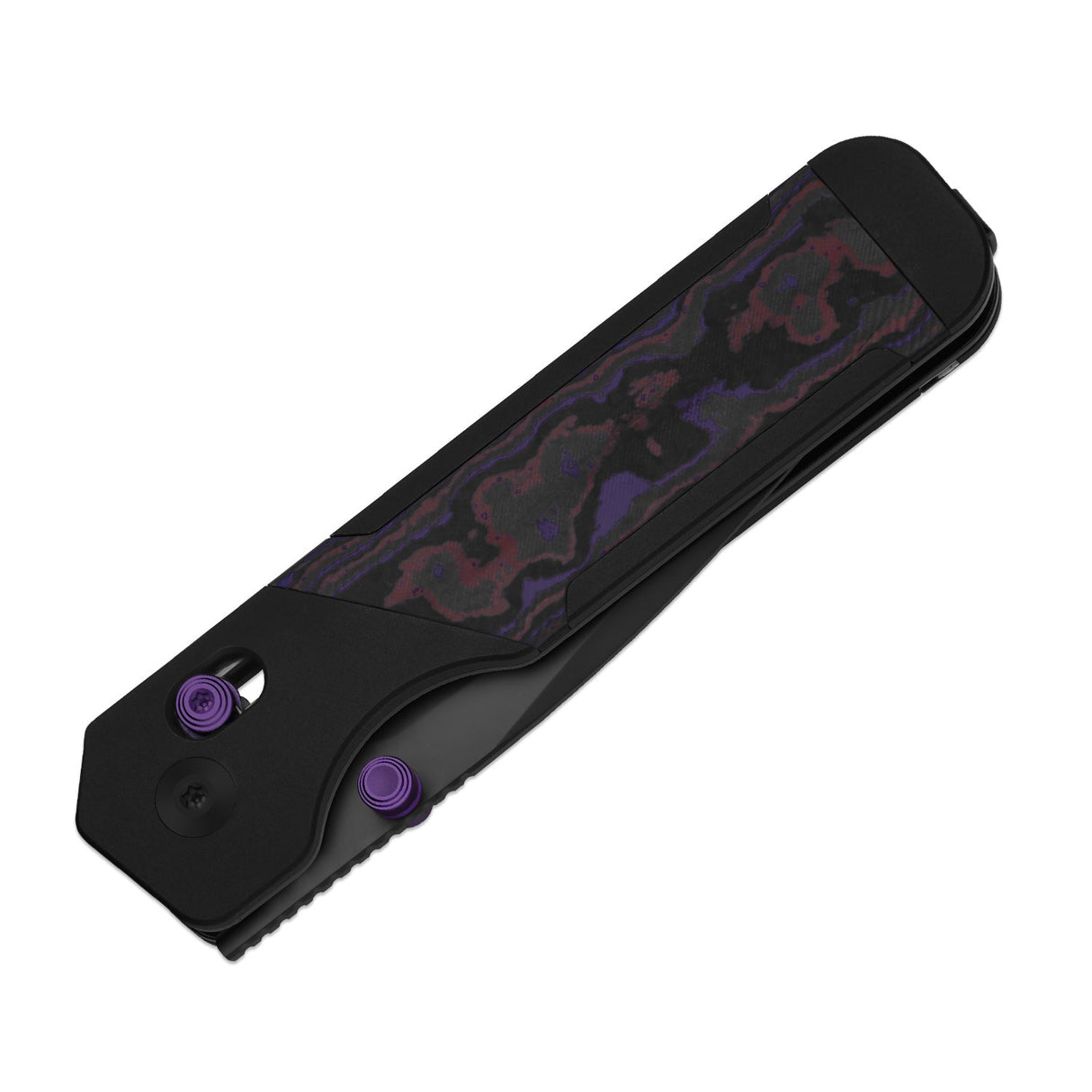 Militaw 315 | Aluminium & Fatcarbon Purple Haze + Matte DLC Ultra Elmax