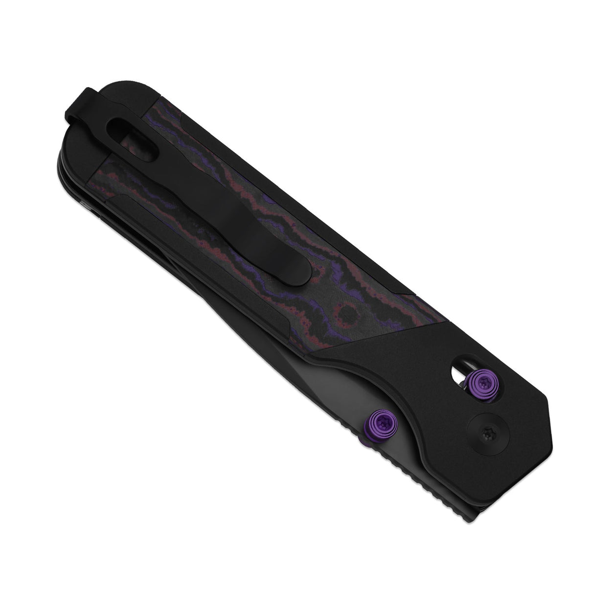 Militaw 315 | Aluminium & Fatcarbon Purple Haze + Matte DLC Ultra Elmax