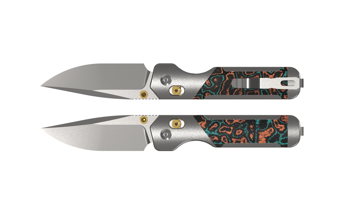 Militaw 315 KwikSwap | Aluminium & CamoCarbon Shipwreck + Satin Elmax