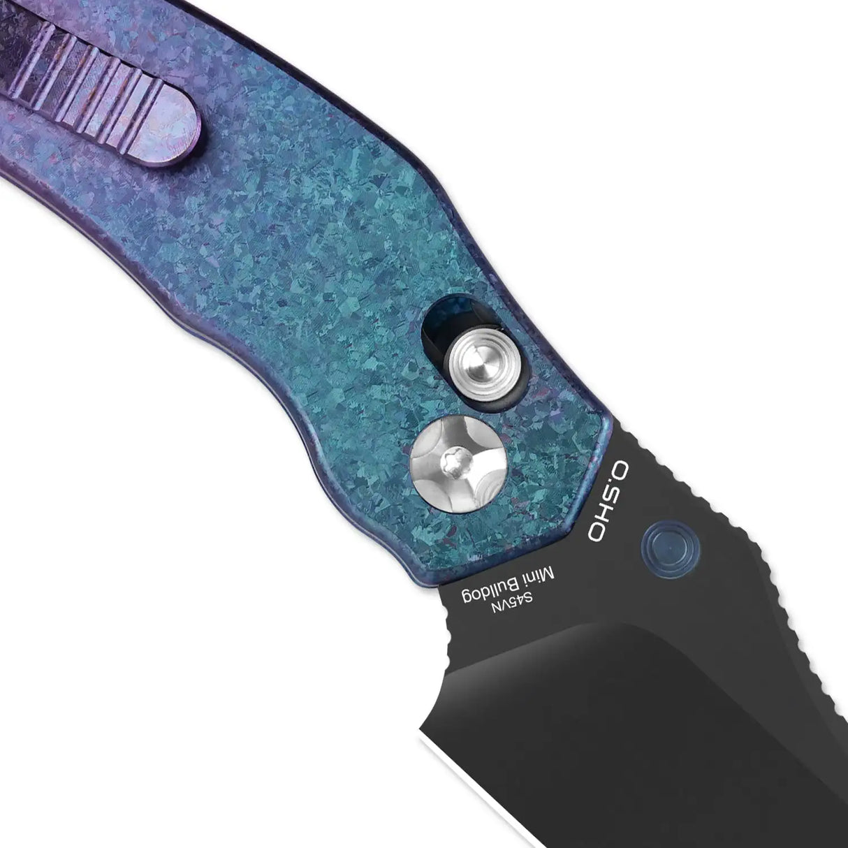 Mini Bulldog | S45VN + Crystallised Titanium