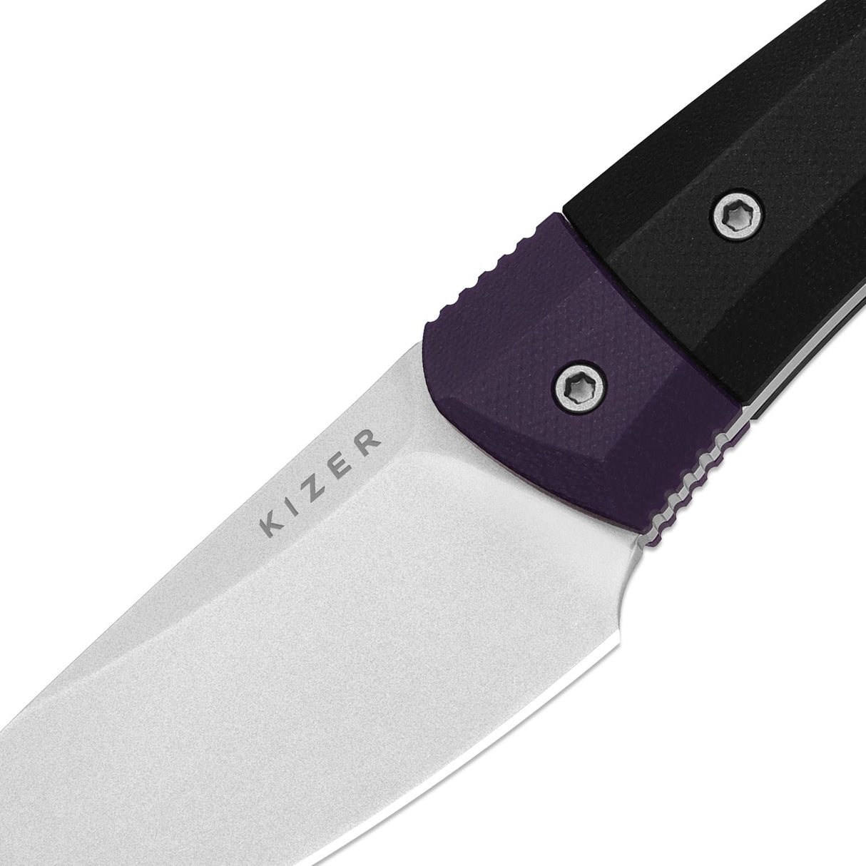 Momo Fix 3 | Black & Purple G10 + Stonewash AEB-L