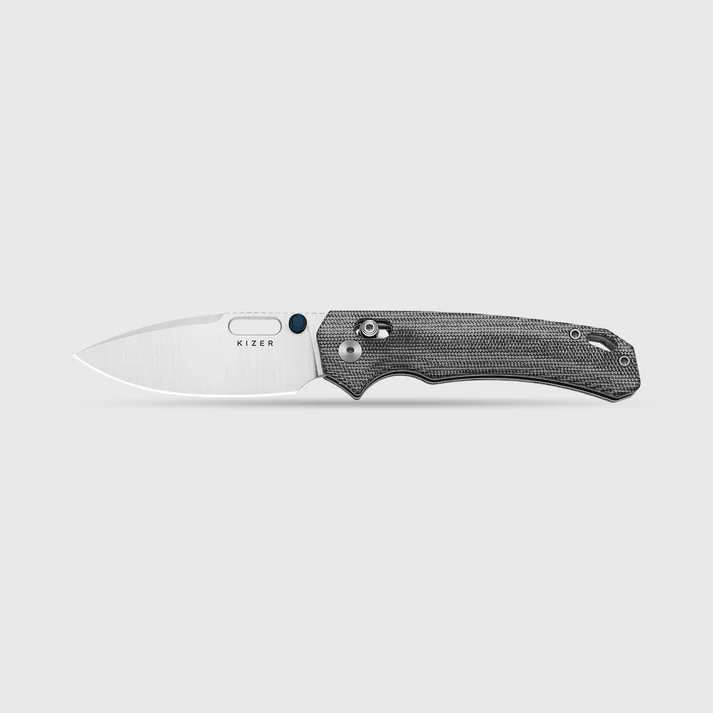 Outposter | Black Norplex UltreX™ Micarta + Satin Nitro-V