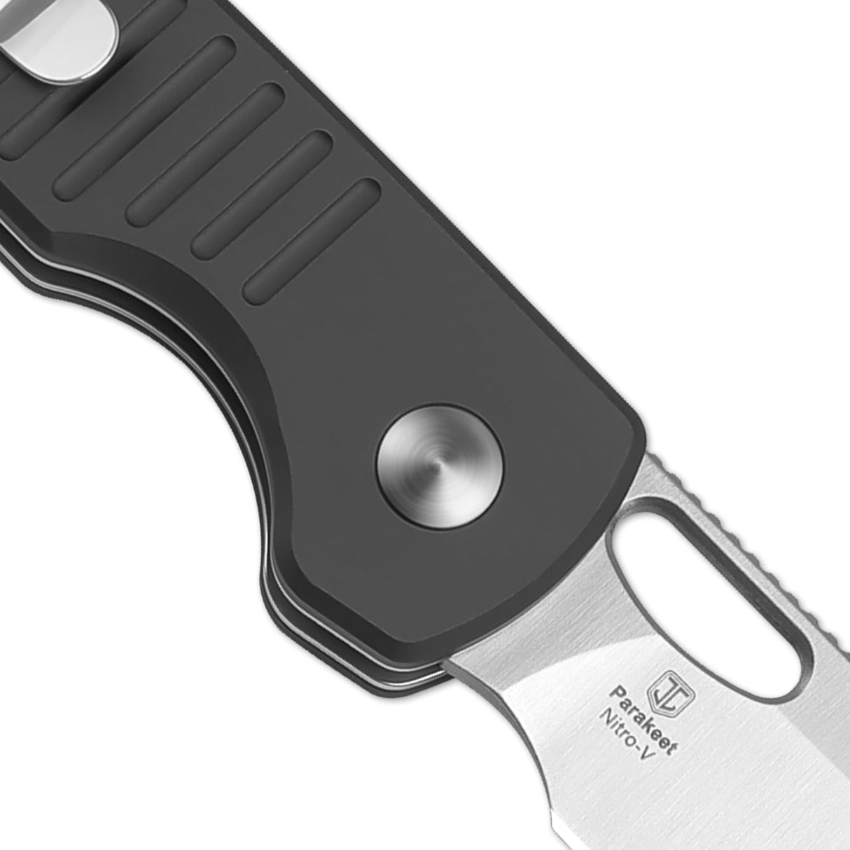Parakeet | Drop point Nitro-V + Grey Aluminium