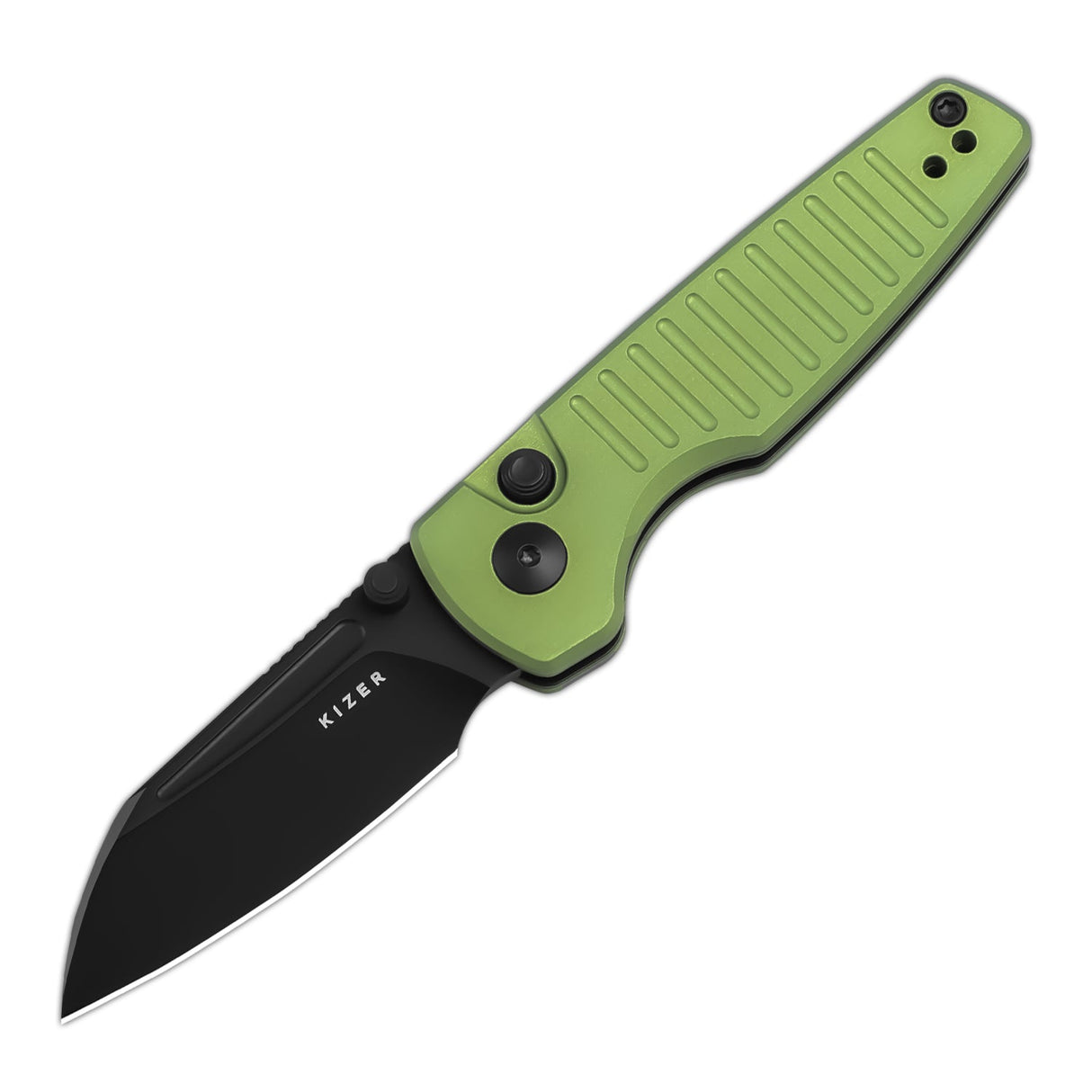 Parakeet | Sheepsfoot Nitro-V + Green Aluminium