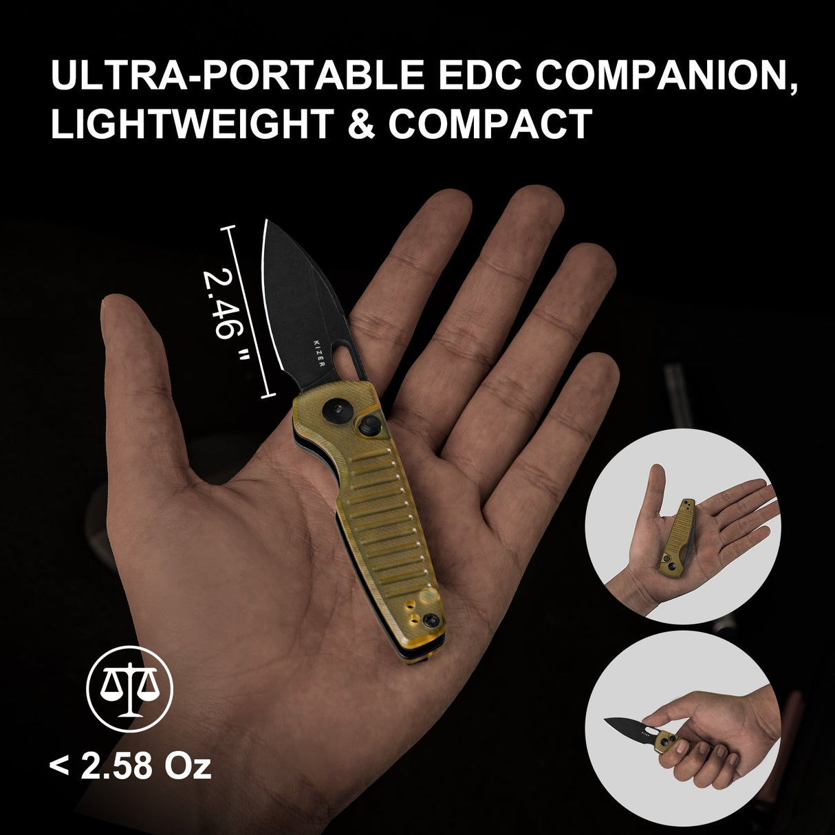 Parakeet | Drop Point Nitro-V + Ultem