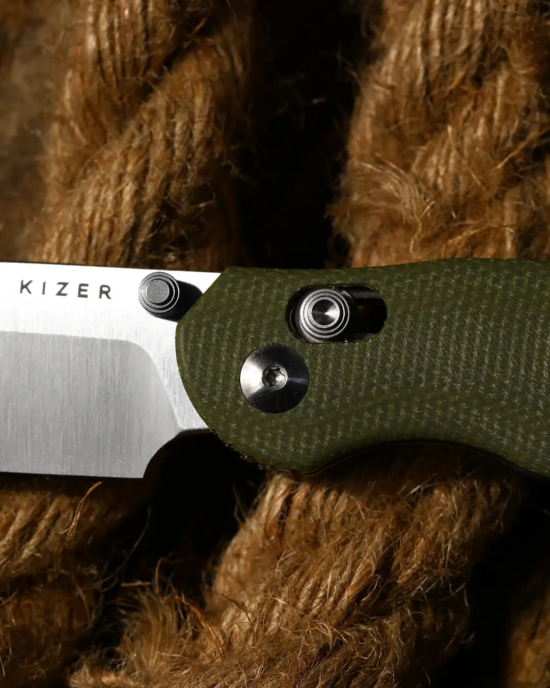 Phoca CC | Green Micarta + AEB-L