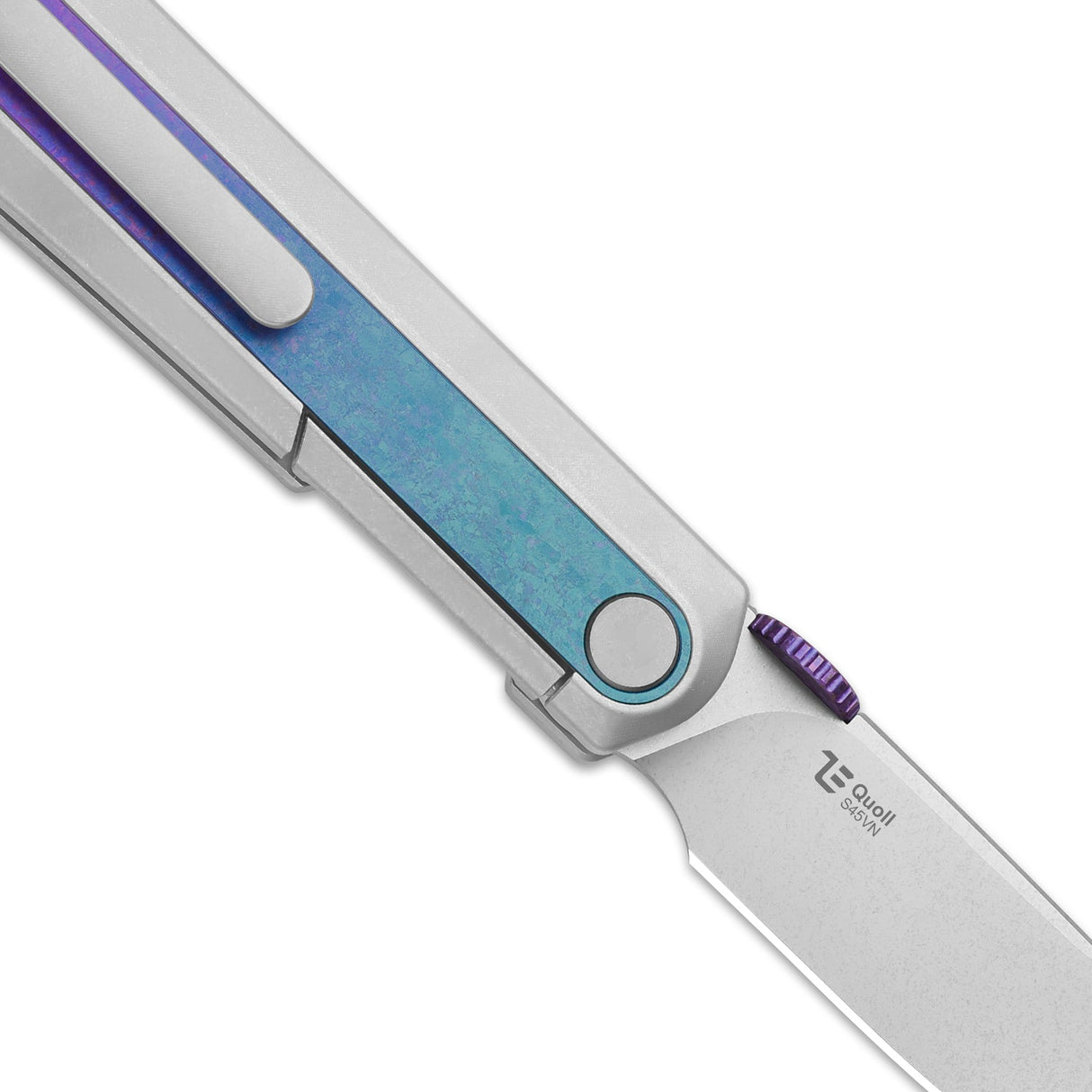 Quoll | Crystallized Titanium + S45VN