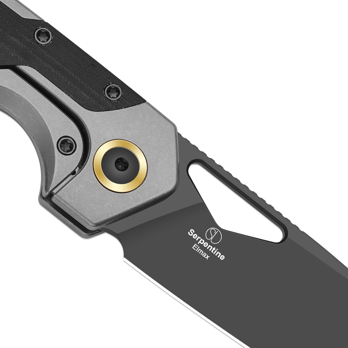 Serpentine | Ti & Micarta + Matte DLC Ultra Elmax