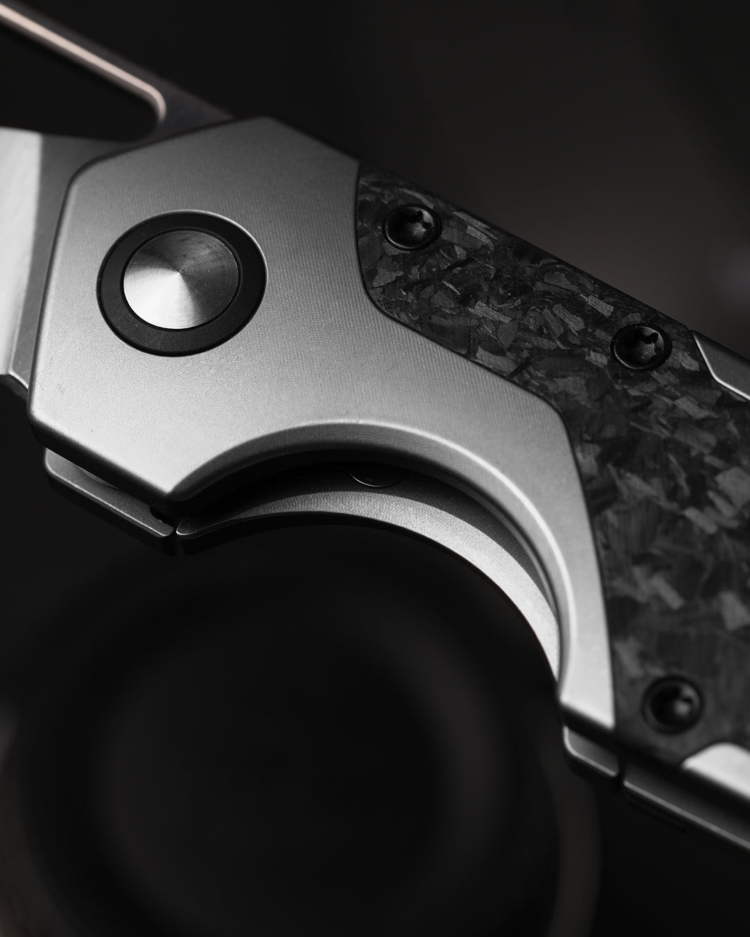 Serpentine | Ti & Carbon Fiber + Satin Elmax