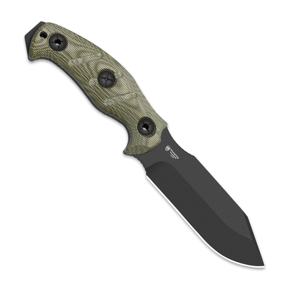 Sheepdog Survival | Green Micarta + 1095