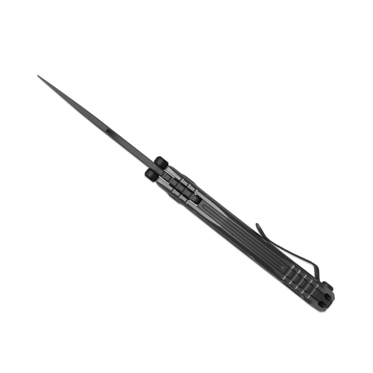 Silver Wing-lite | Ti & Carbon Fibre + Black PVD S45VN