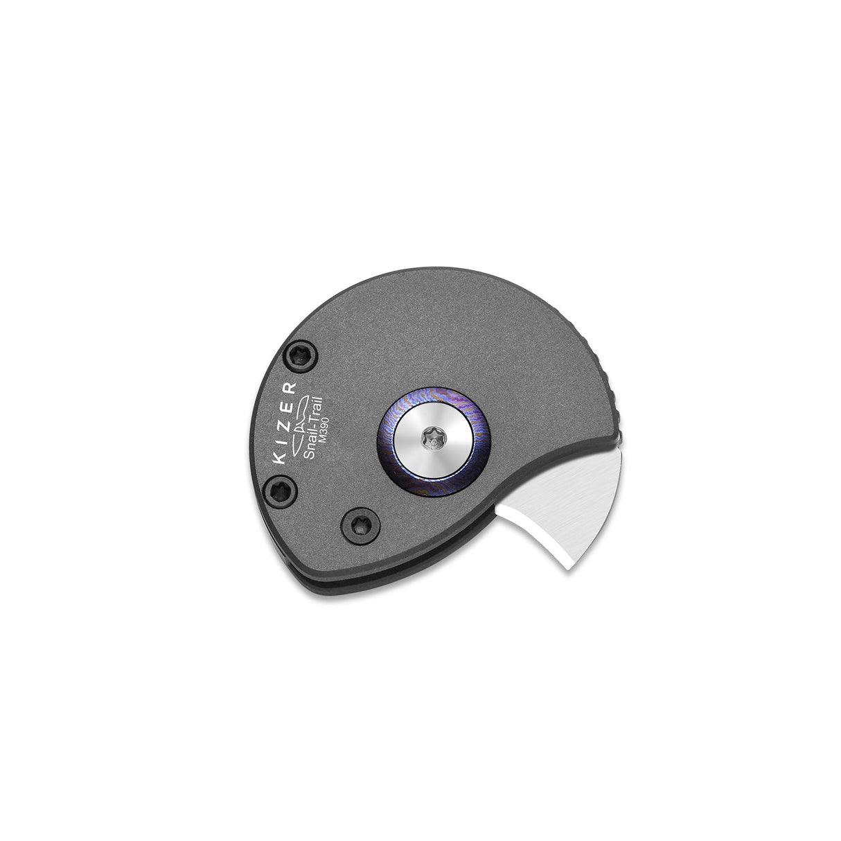 Snail-trail | Grey Aluminium + Satin M390