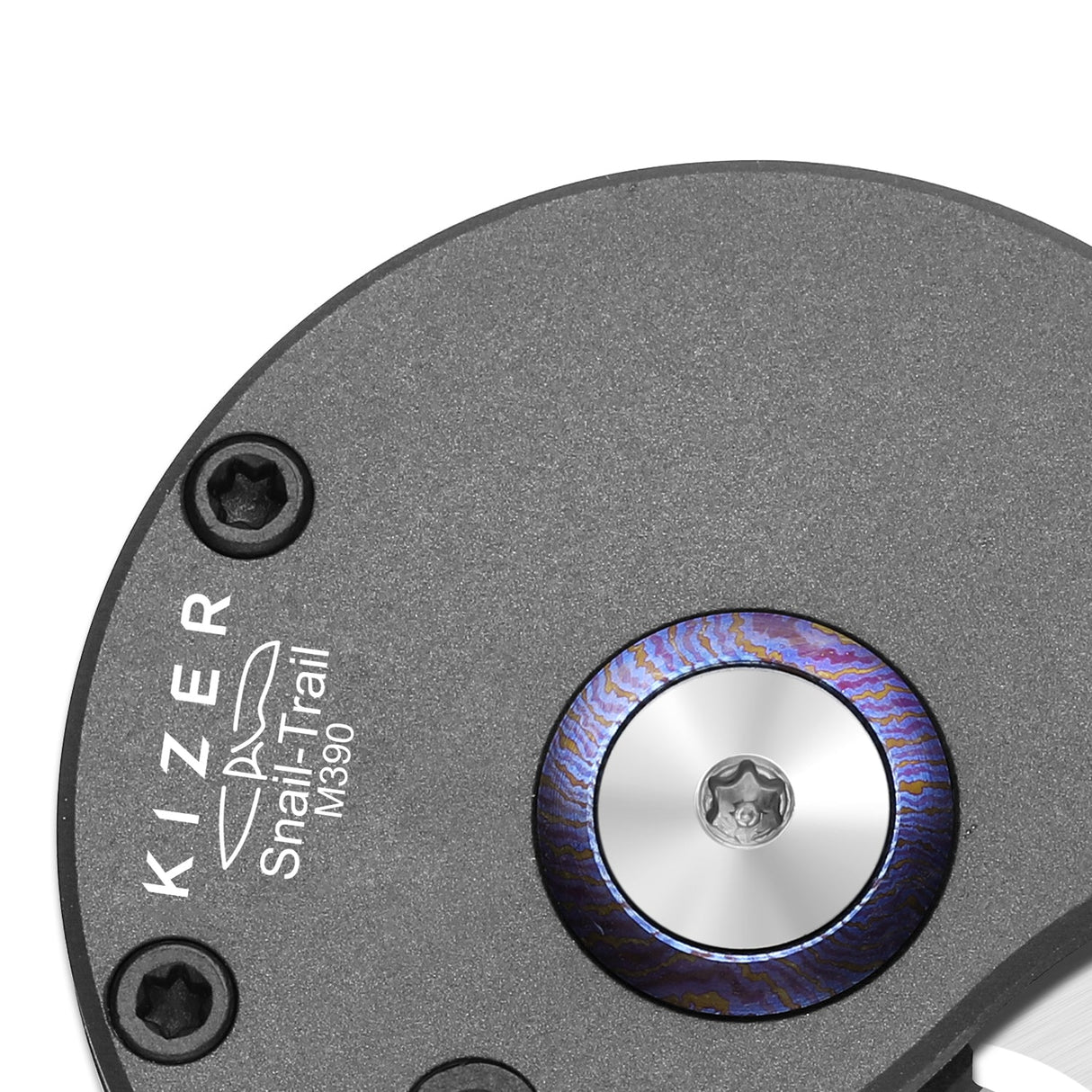 Snail-trail | Grey Aluminium + Satin M390