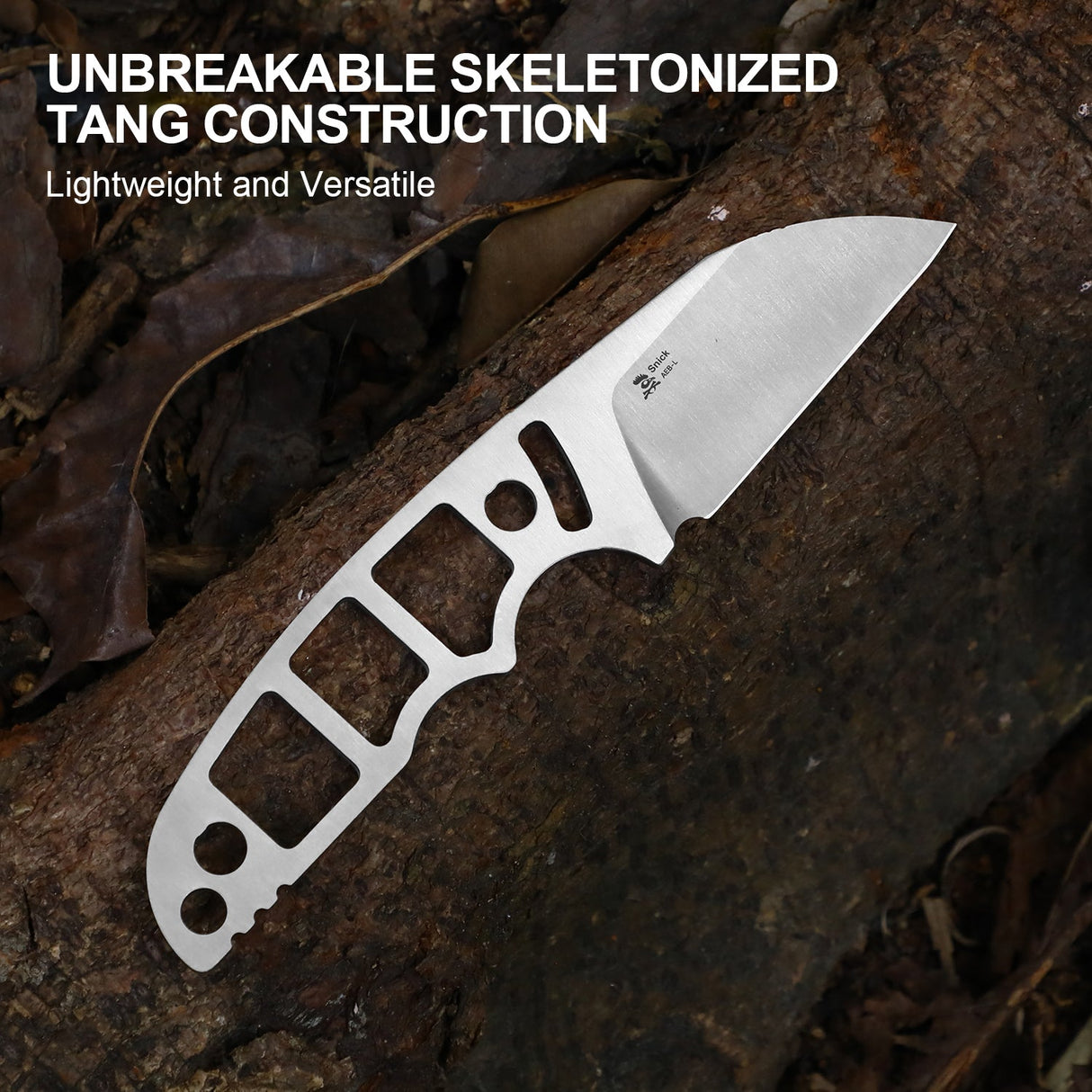 Snick | Black & Red G10 + Satin AEB-L