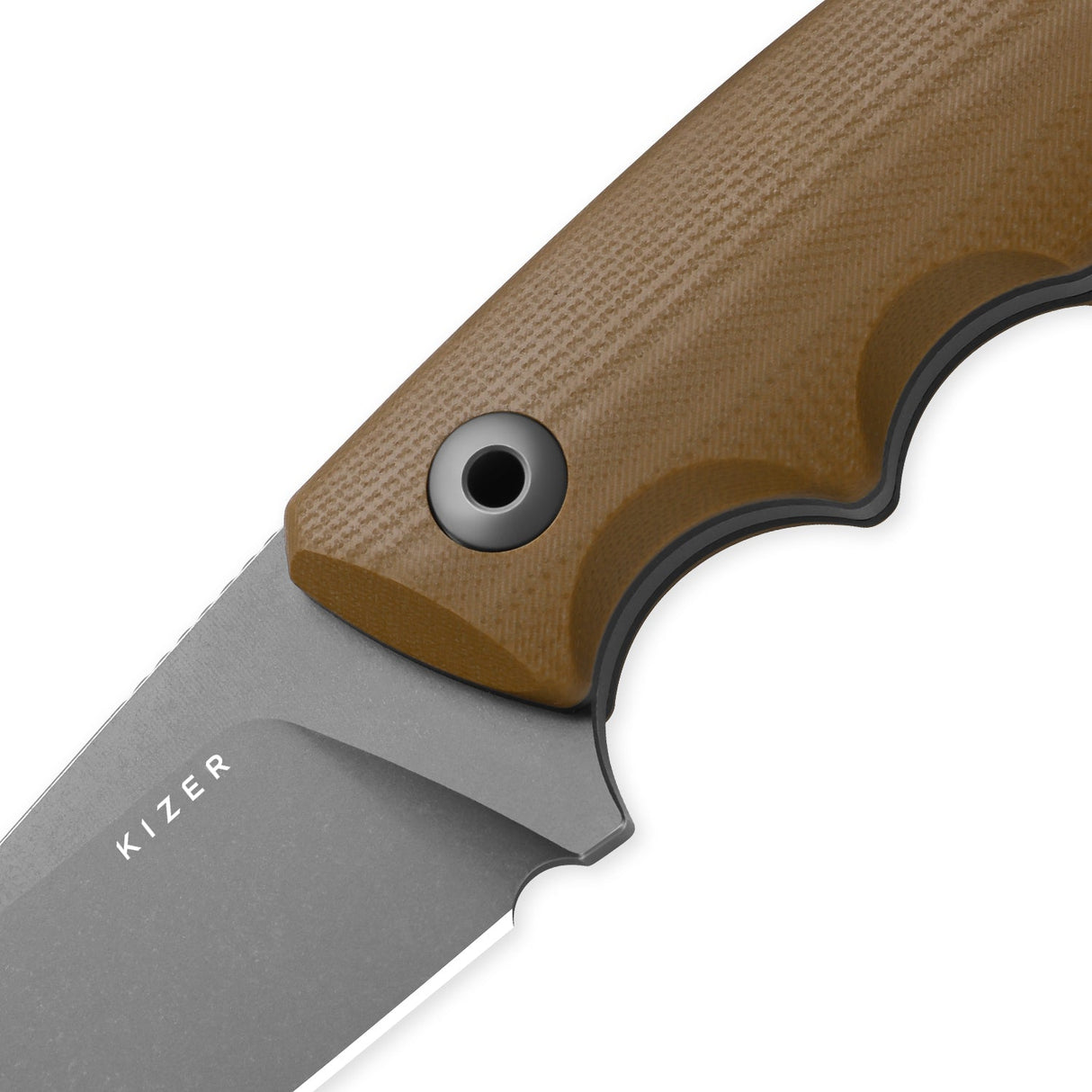 Snick | Brown & Black G10 + Grey Stonewashed AEB-L