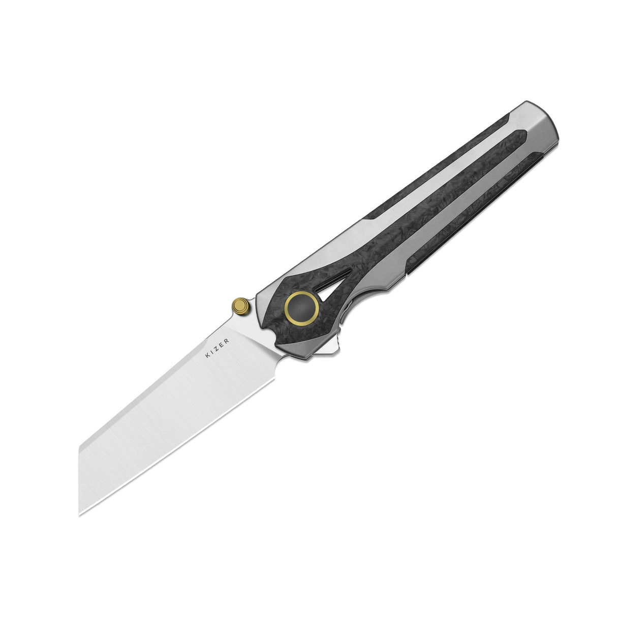 Staff | Ti & Carbon Fibre + Satin S45VN