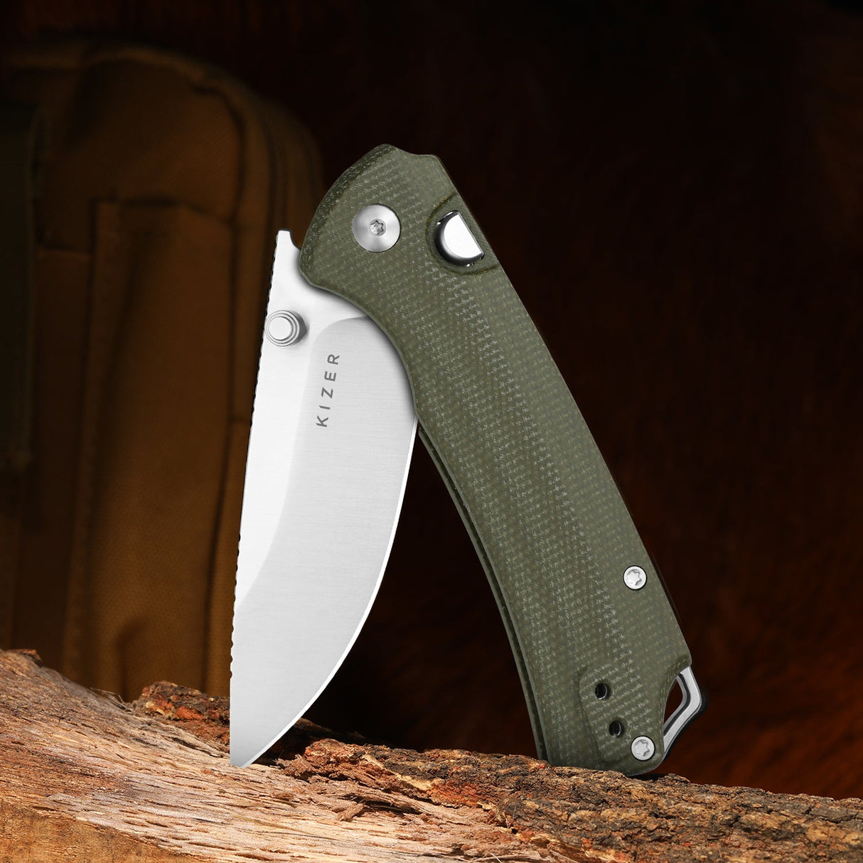 T1 BD | Green Micarta + Nitro-V