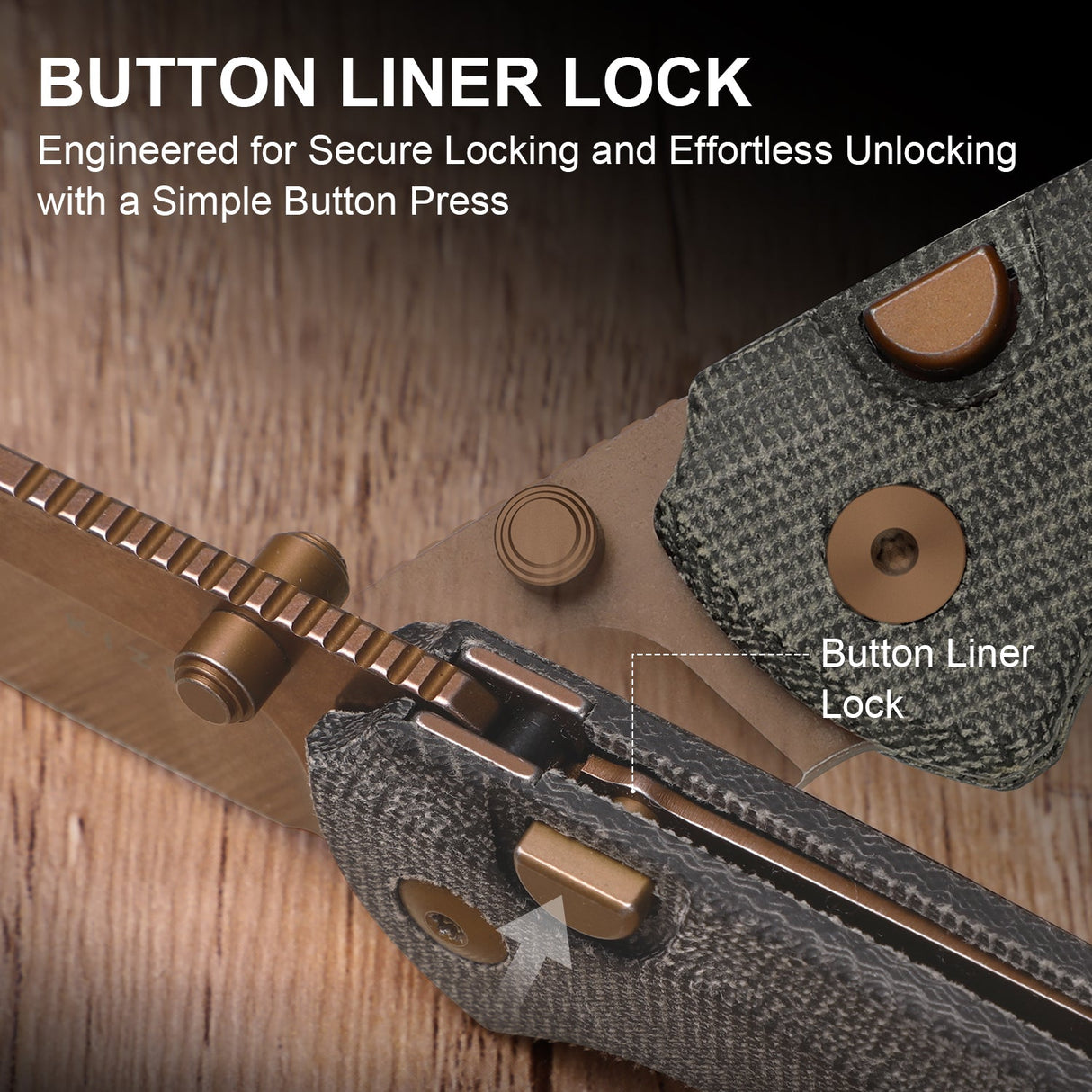 T1 BD | Norplex UltreX™ Micarta + Sunset Nitro-V