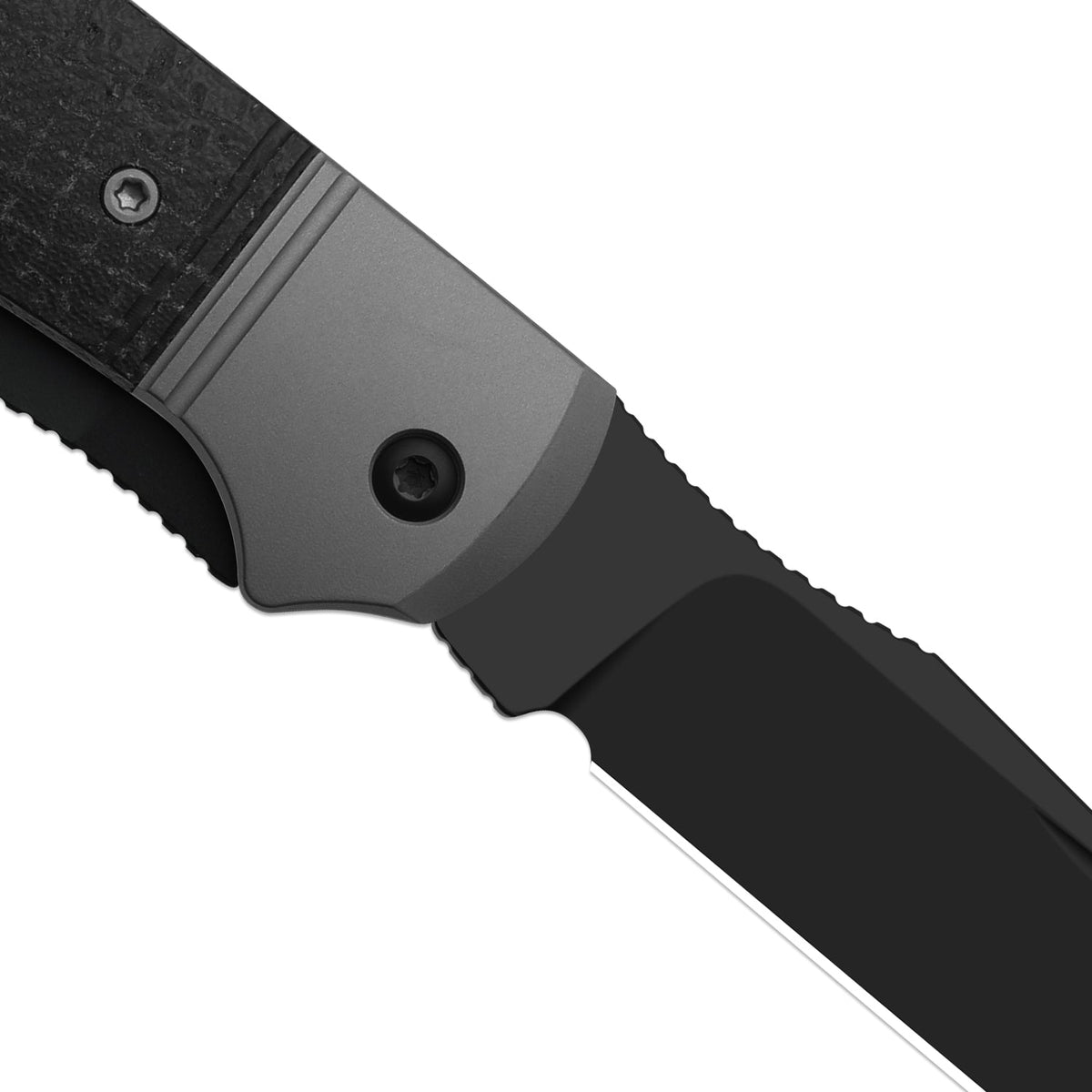 Trestle TP AirTi - Dual Blade | Aluminum & Micarta + Black PVD BD1N