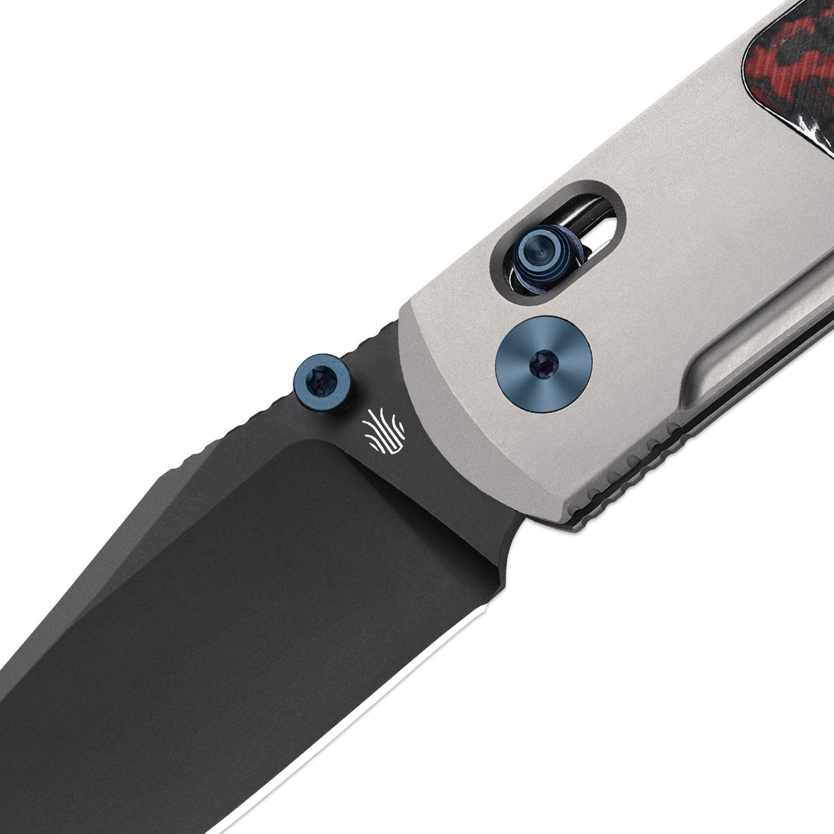 Tycho | Titanium & FatCarbon + Hollow Grind S45VN