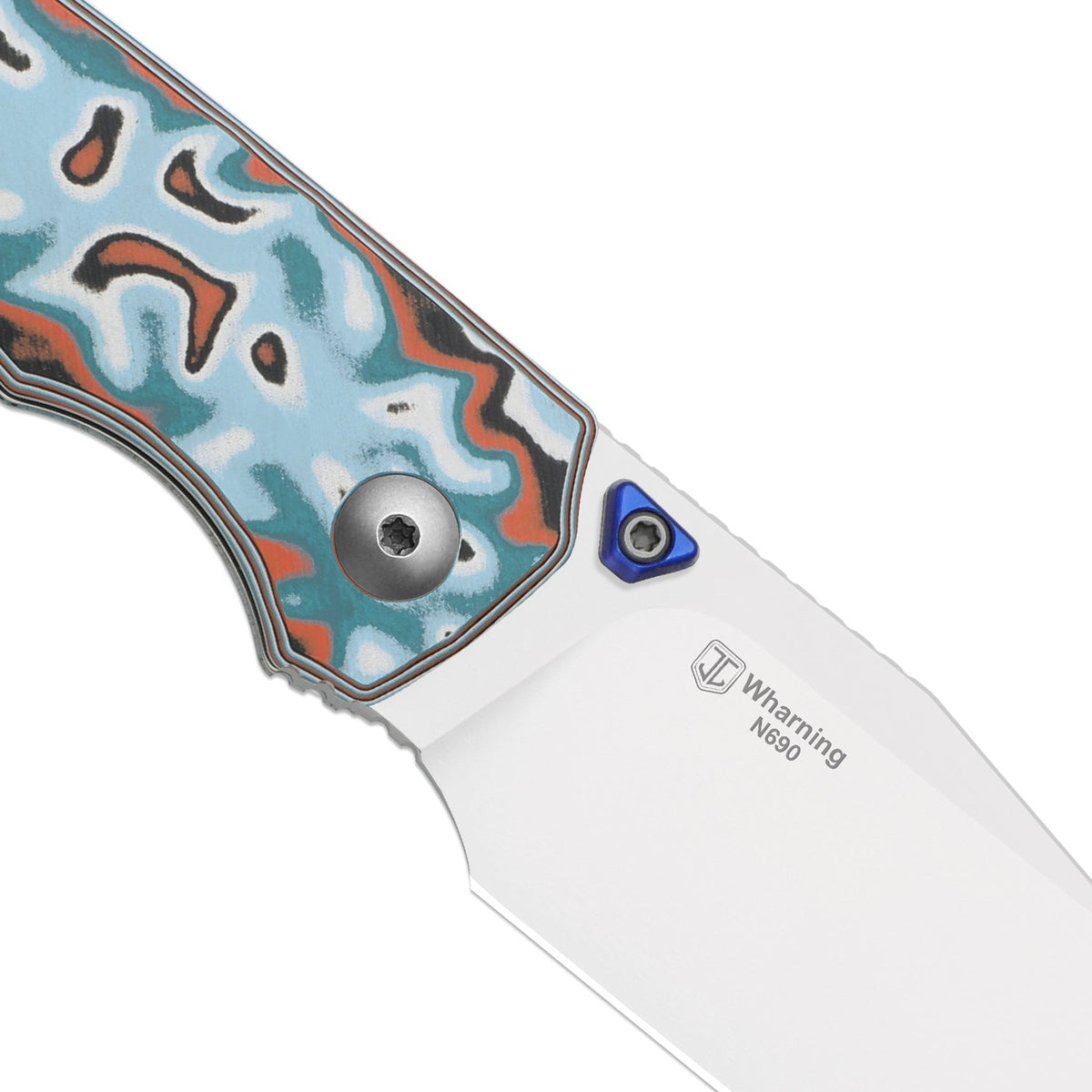 Wharning | Vortex Micarta + Stonewash N690