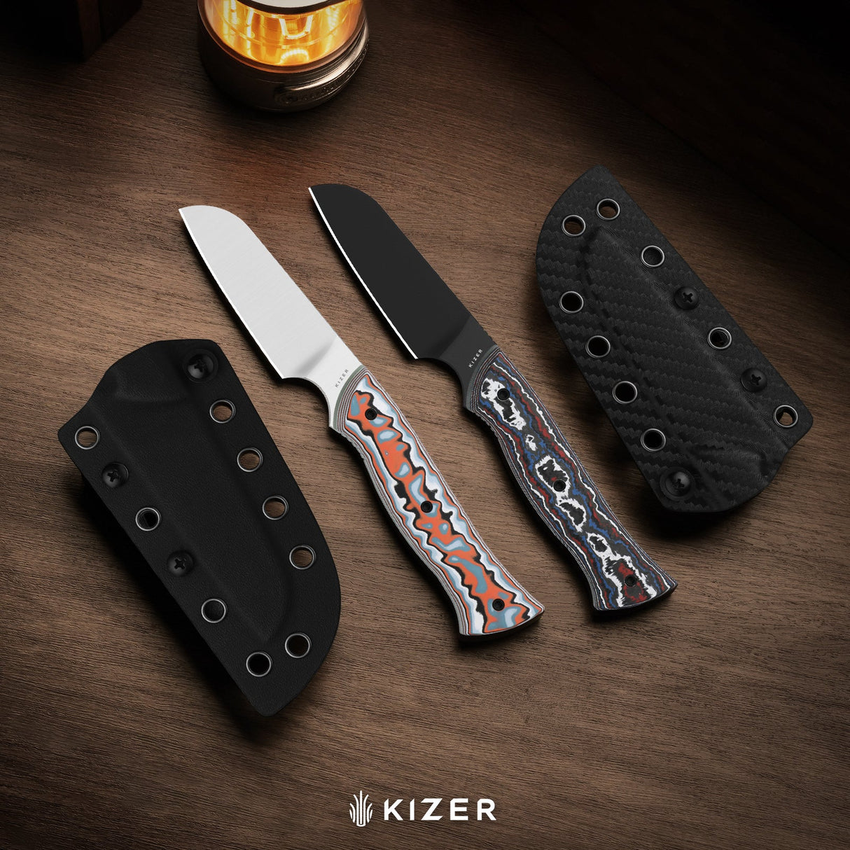Whip Tail | Vortex Micarta & GID G10 + Satin AEB-L
