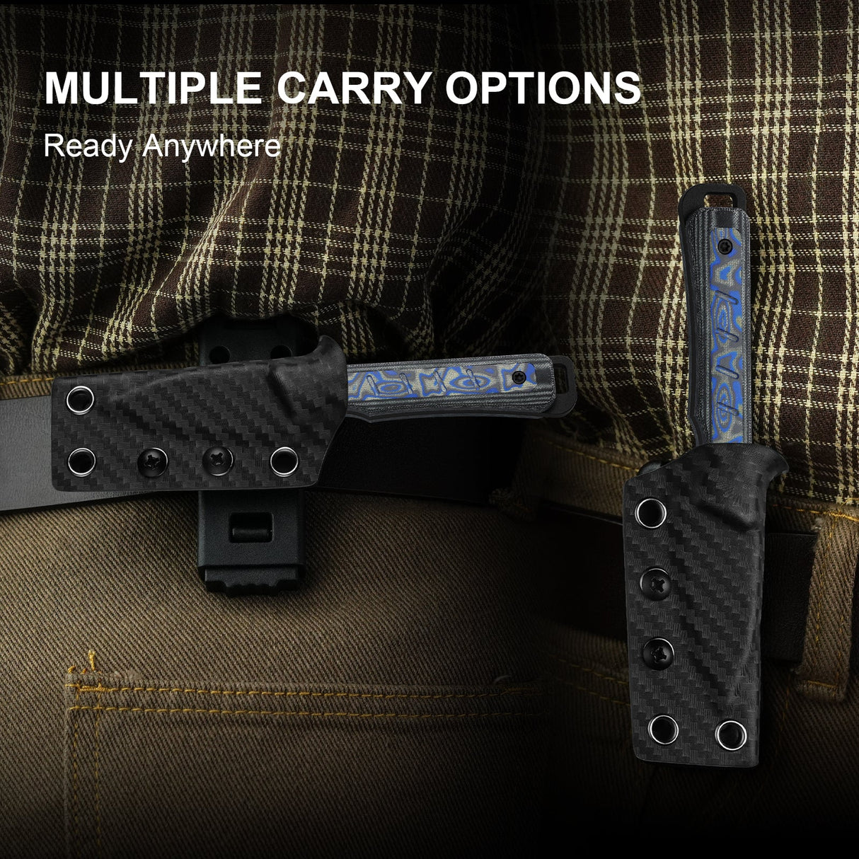 Whiskey Jack | Norplex UltreX™ Micarta + Black 10V