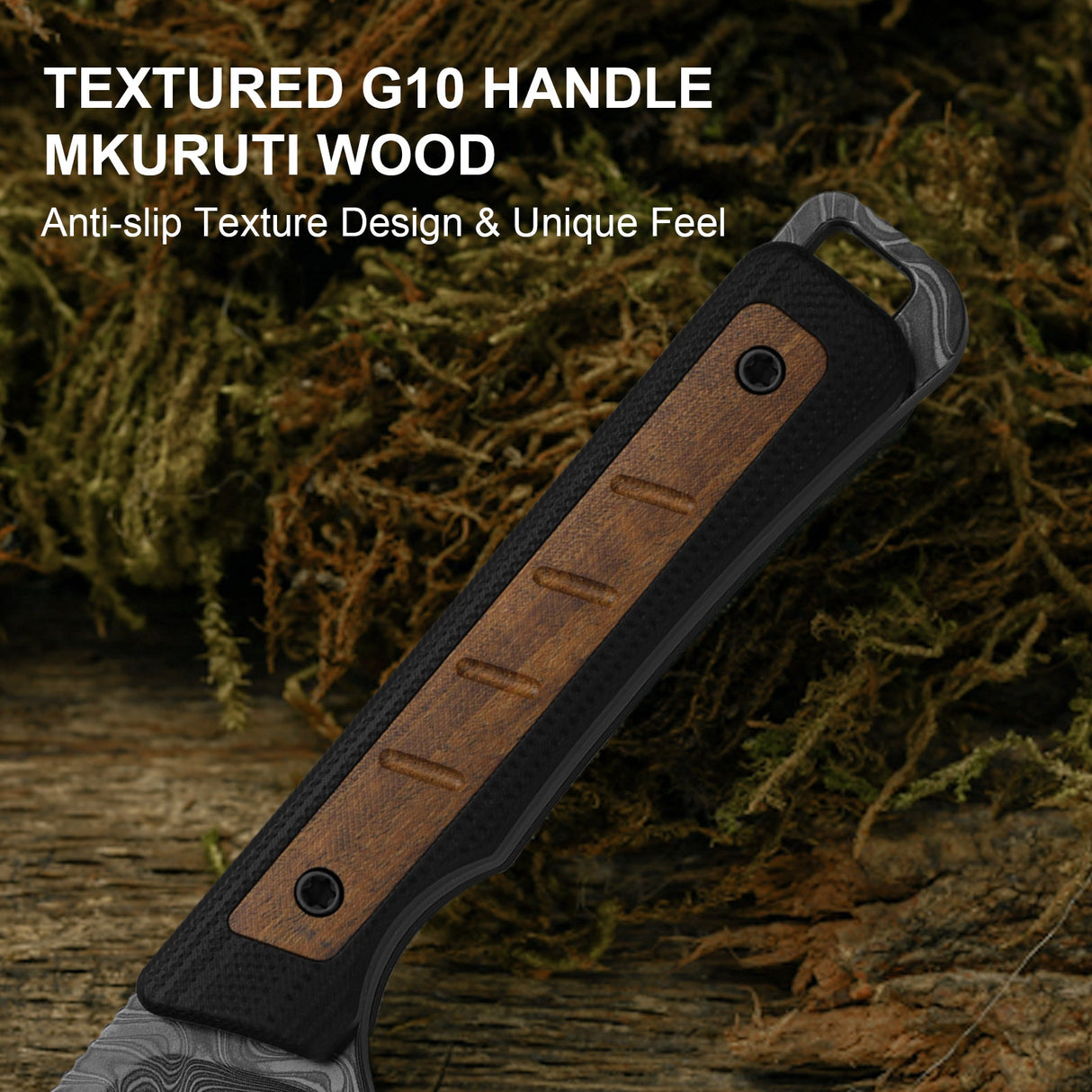 Whiskey Jack | Mkuruti Wood + Damascus