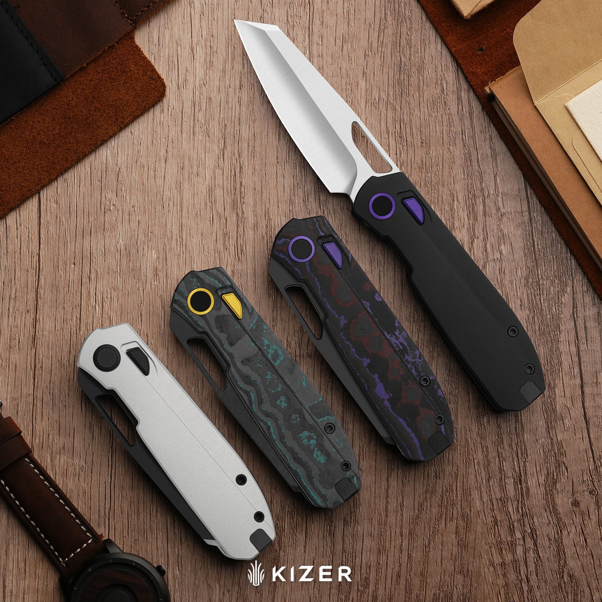 Mash | Black Aluminium + Satin M390