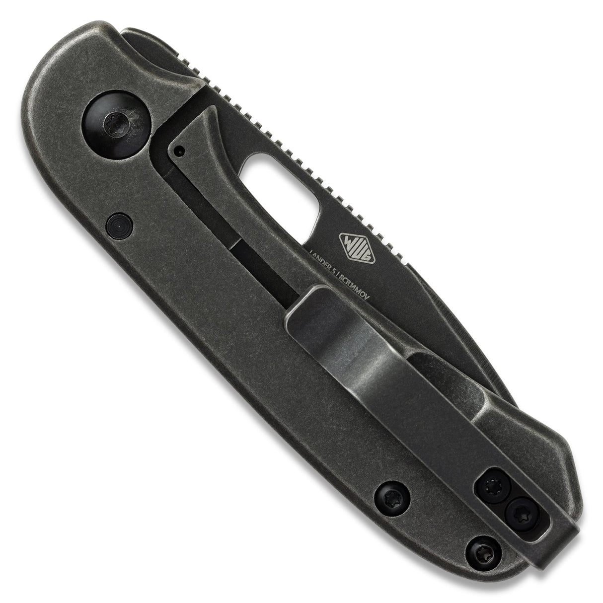 Lander 5 - Topo | Black Stonewash