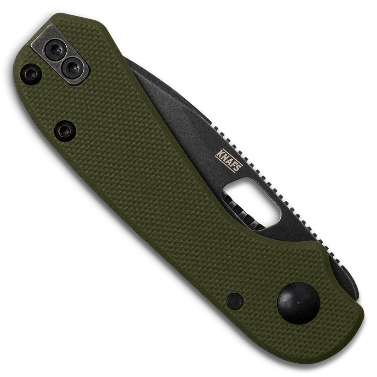 Lander 5 | OD Green G10 + Blackwash Blade
