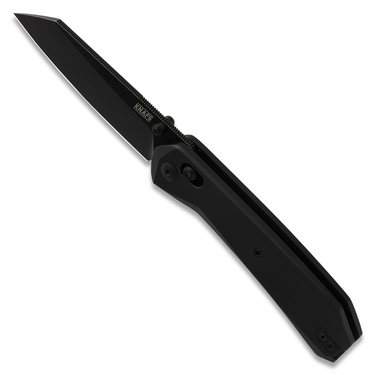 Lander 2 Reverse Tanto | Black Aluminium + Blackwash Elmax