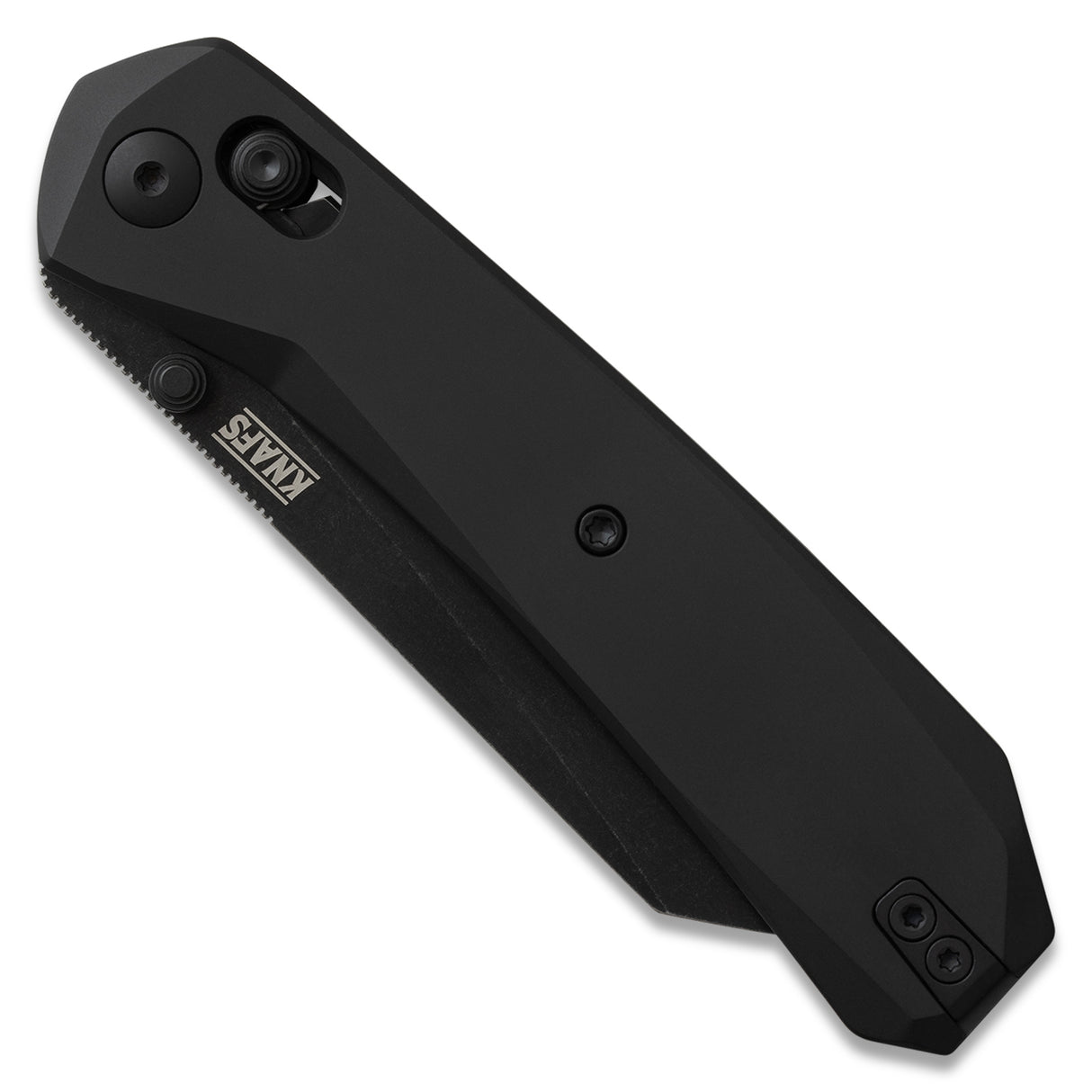 Lander 2 Reverse Tanto | Black Aluminium + Blackwash Elmax