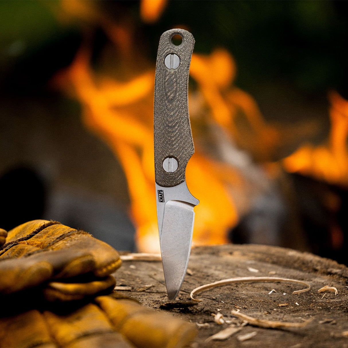 Little Lulu - MagnaCut + Green Micarta