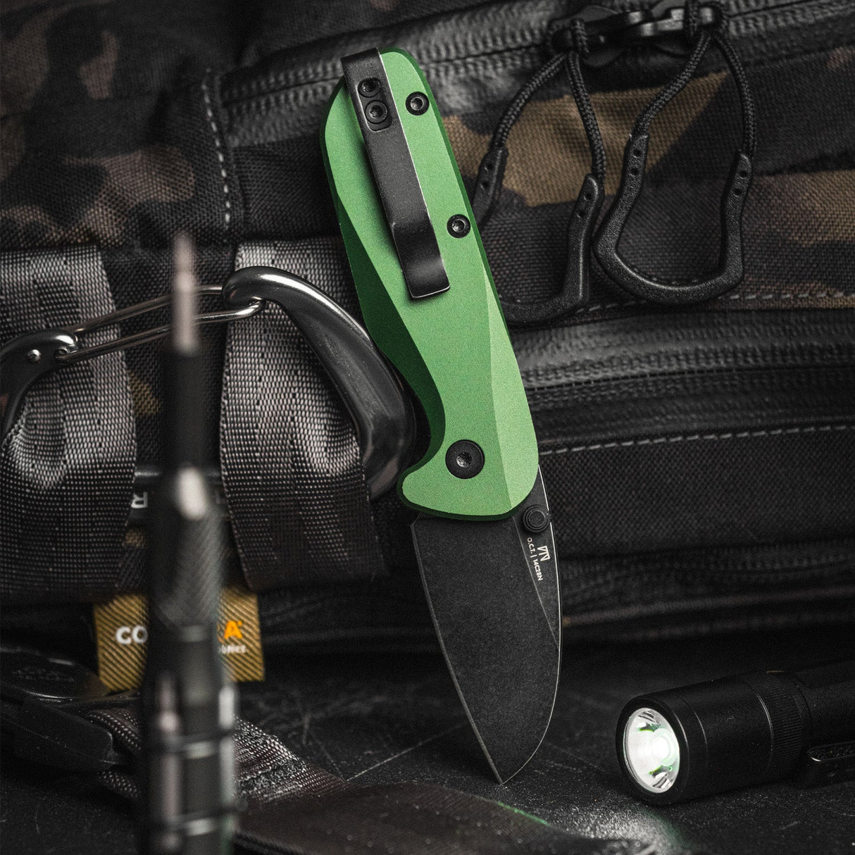 O.C.T | Green Aluminium Blackwash