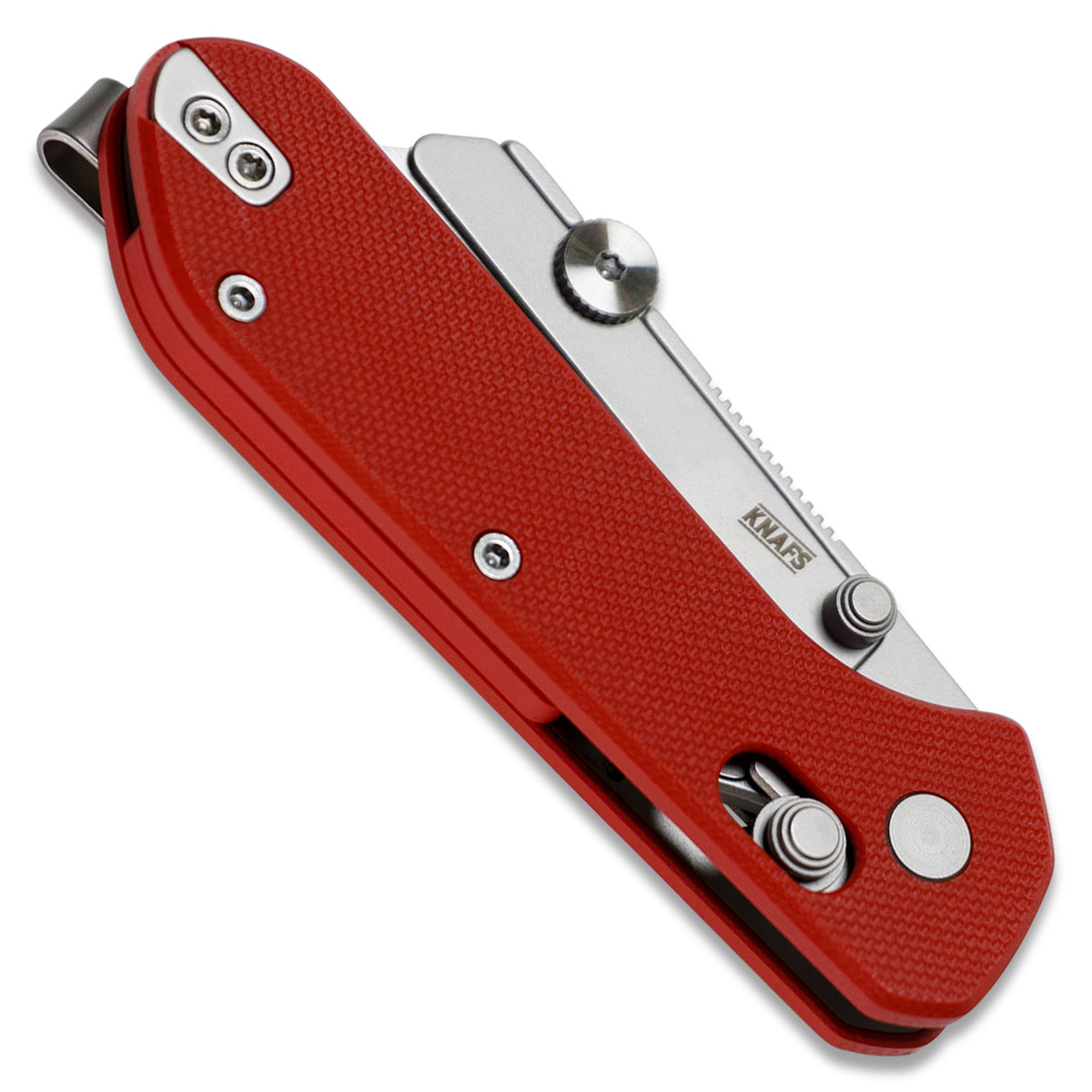 Yuti Utility Knife | Red G10