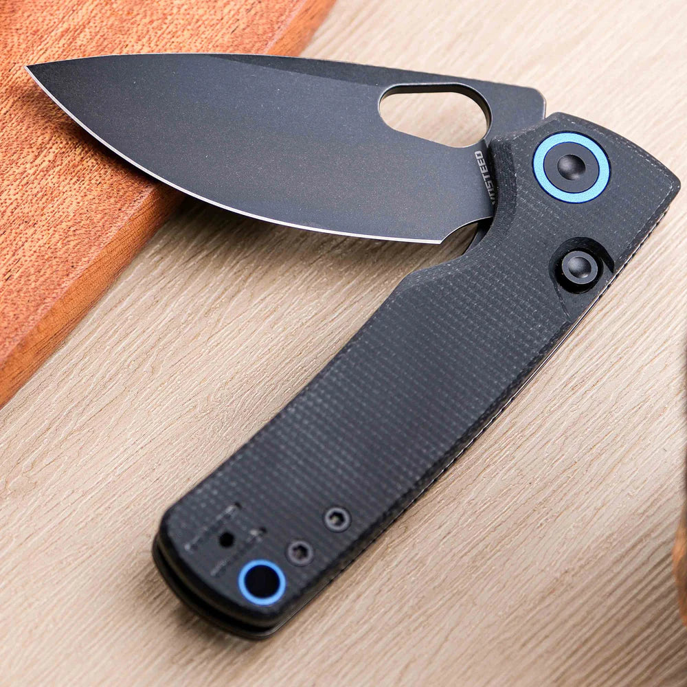 Porcupine | Black Micarta + Blackwash 14C28N - A2601