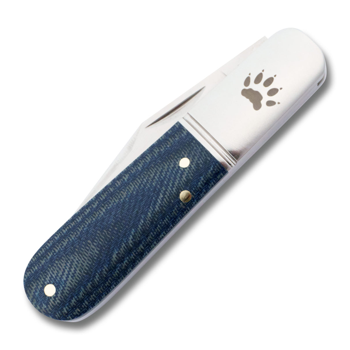 Otter Creek Barlow Denim Micarta Slipjoint - RCT020-BDM
