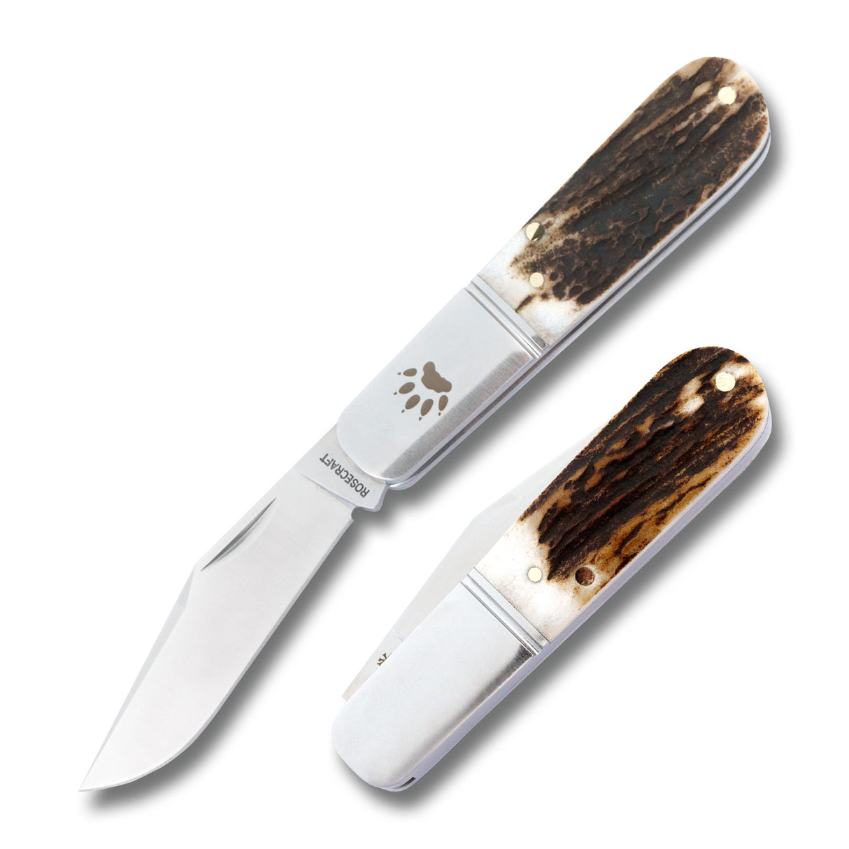 Otter Creek Barlow Stag Slipjoint - RCT020-STG