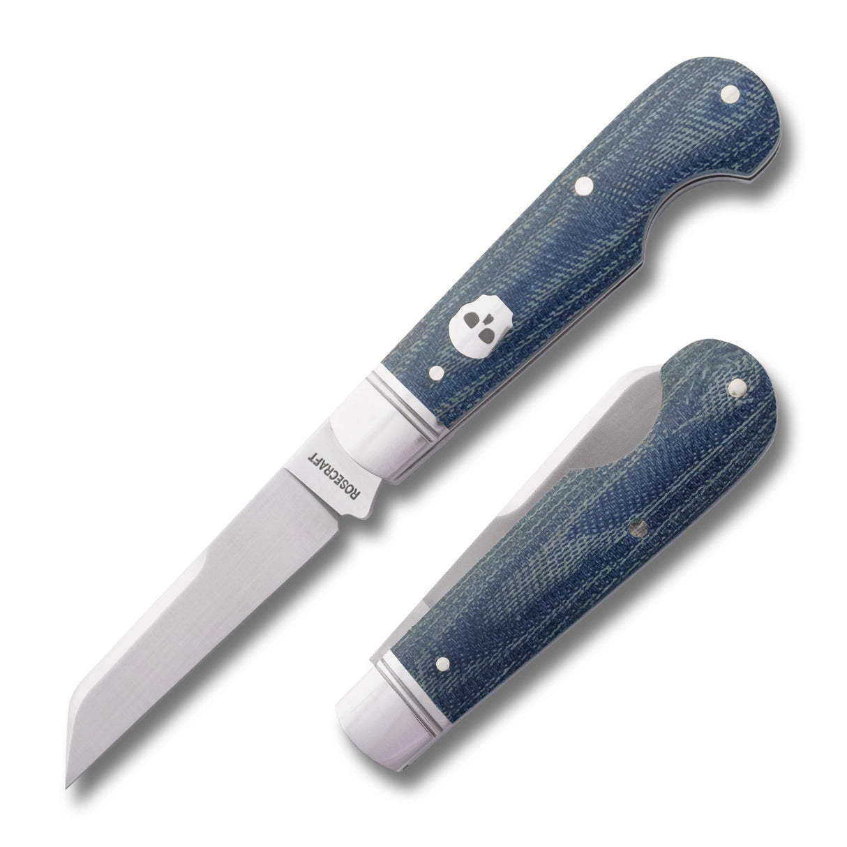 Elk River Easy Open Jack Denim Micarta Slipjoint - RCT027-BM