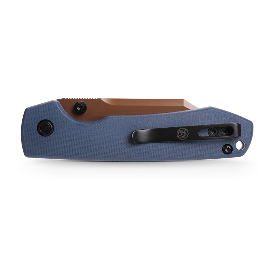 Raccoon 2.0 - Top Liner Lock | Blue G10 + 14C28N Bowie - A2909