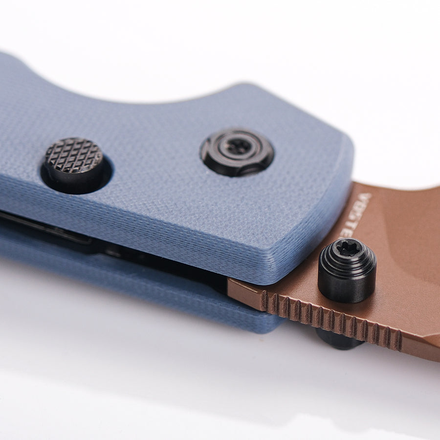 Raccoon 2.0 - Top Liner Lock | Blue G10 + 14C28N Bowie - A2909