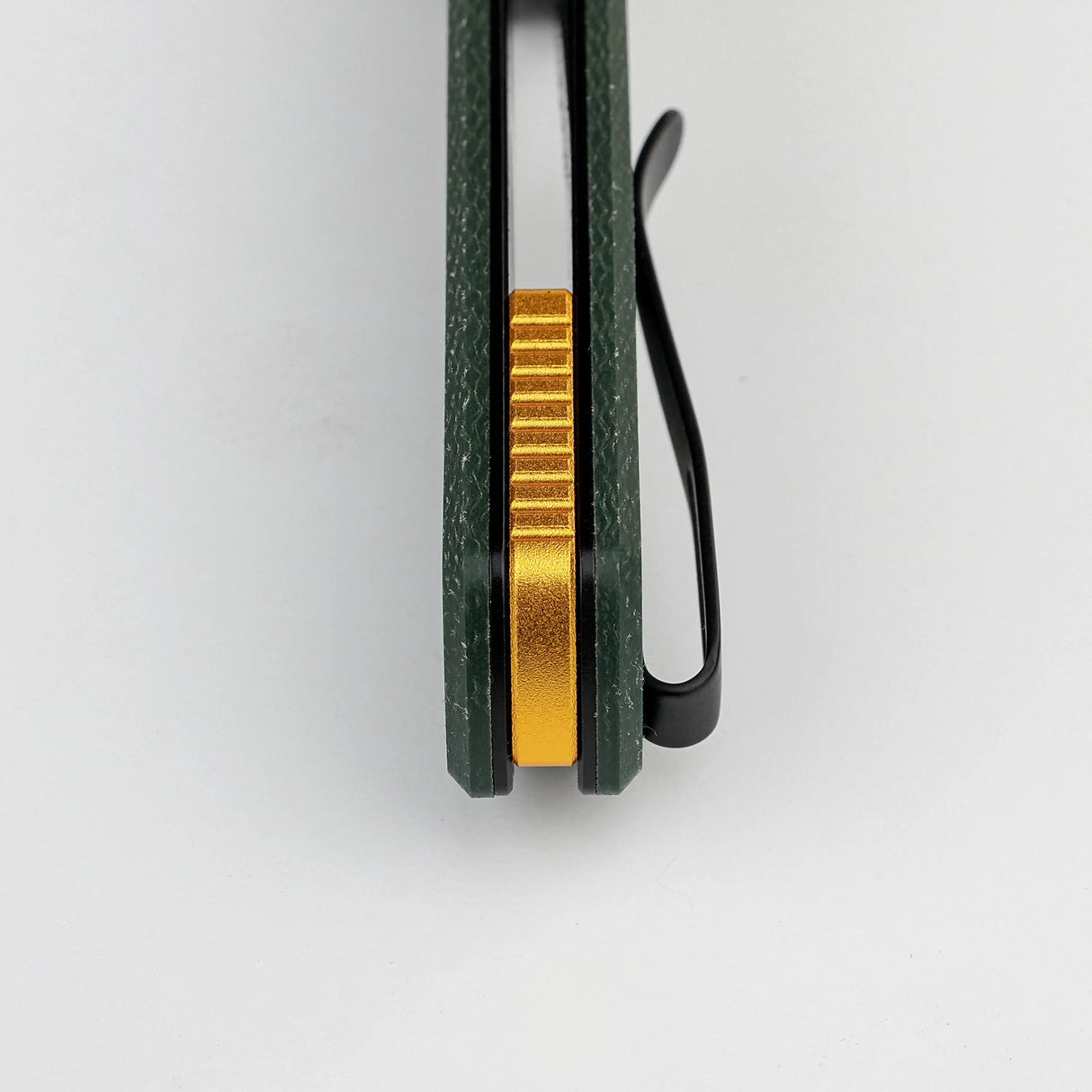 Raccoon 2.0 Top Liner Lock | Green Micarta + 14C28N Drop Point - A2901