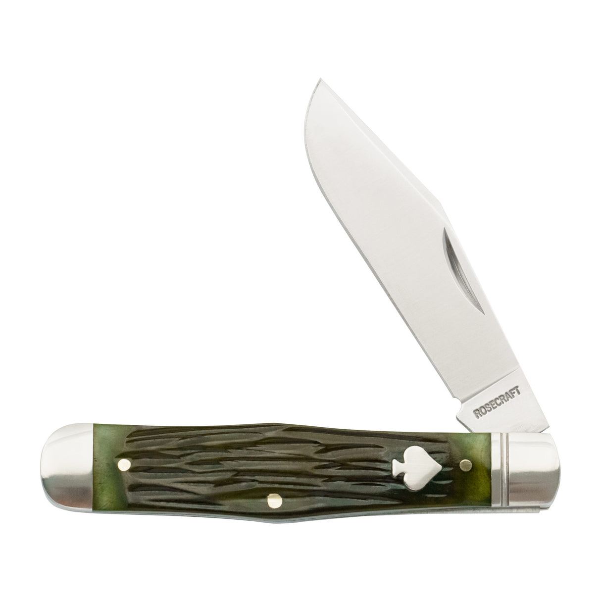 Cumberland River Coke Bottle Vintage Jigged Bone Slipjoint - RCT026-VJB