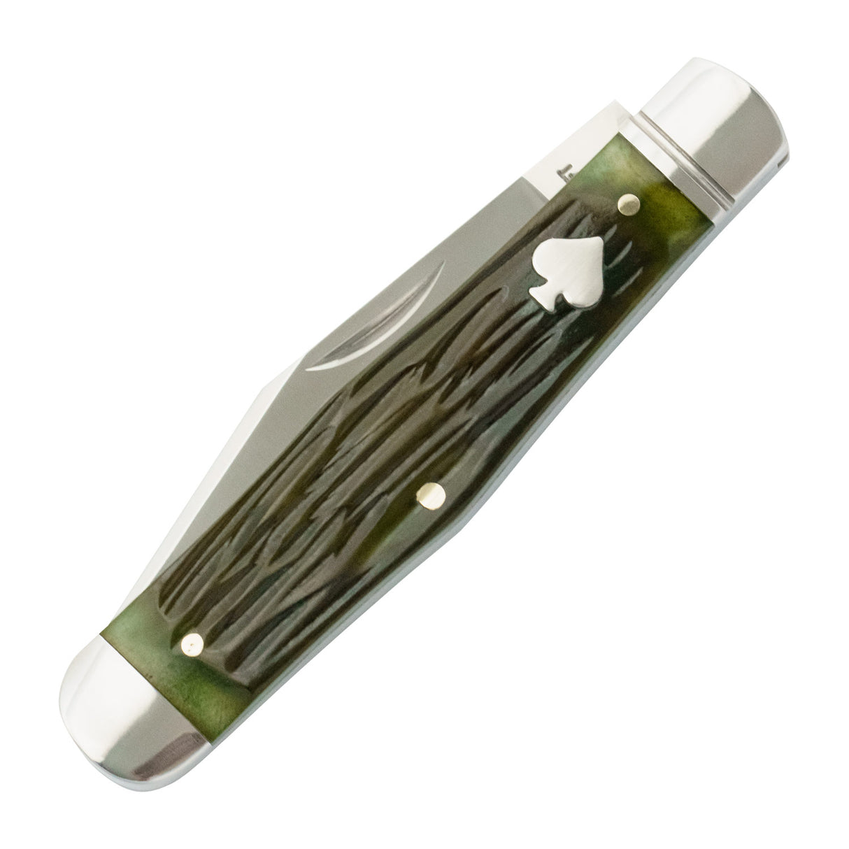 Cumberland River Coke Bottle Vintage Jigged Bone Slipjoint - RCT026-VJB