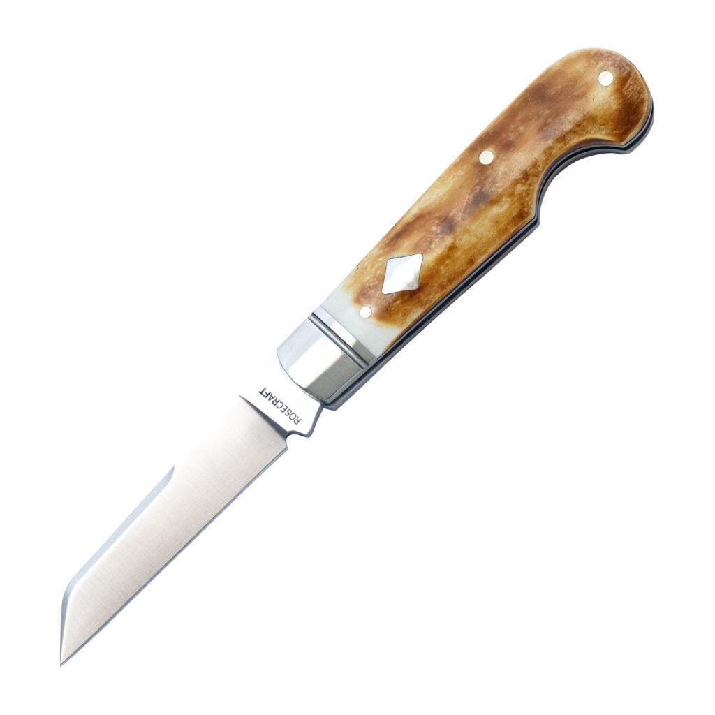 Elk River Easy Open Jack Toasted White Bone Slipjoint - RCT027-TWB
