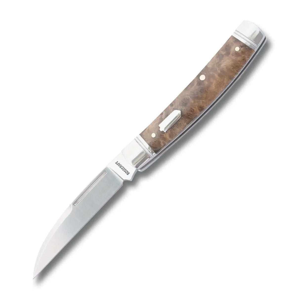 Mud Creek Congress Burlwood Slipjoint - RCT028-BRL